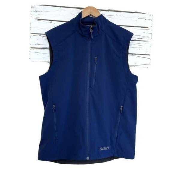 Marmot Approach Vest Navy Blue Mens